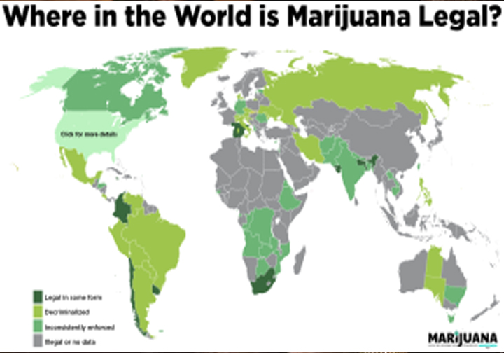 cannabis laws worldwide